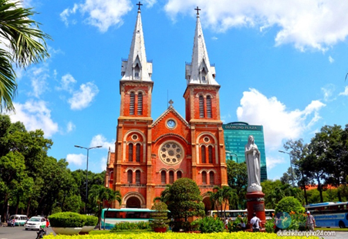 Kathedrale Notre-Dame von Ho Chi Minh Stadt ist eine der 19 schönsten Kirchen der Welt
