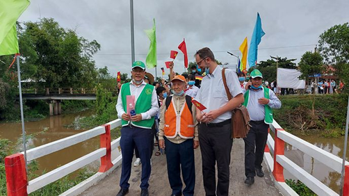 Deutschland unterstützt den Bau zweier neuer Brücken in Tien Giang